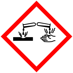 GHS05 Corrosive